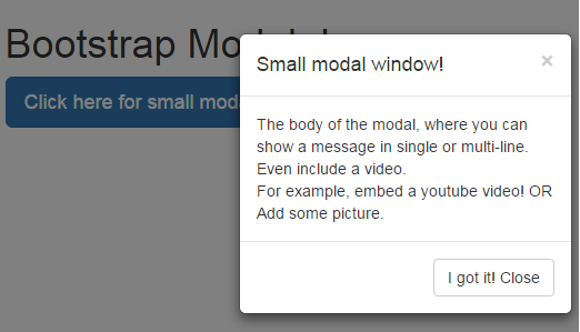 Bootstrap Modal with 7 FREE Templates