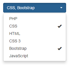 Bootstrap select