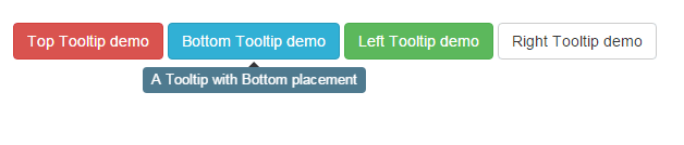 Bootstrap tooltip custom