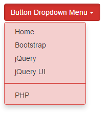 Bootstrap button dropdown