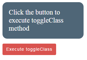 jQuery toggleClass