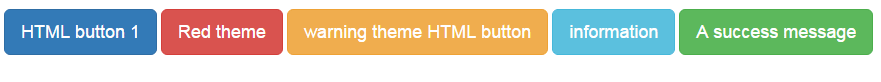 HTML button bootstrap