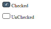 HTML CSS checkbox