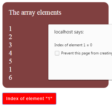 JavaScript indexOf multiple-elements