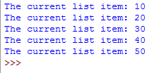 Python list
