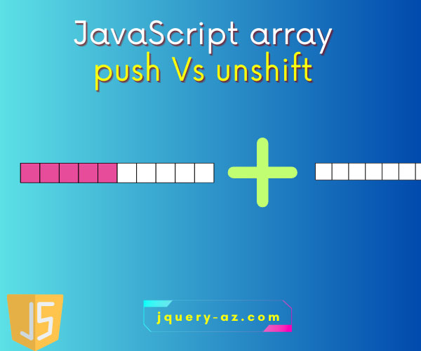 Demonstration of using push and unshift methods to modify JavaScript arrays.