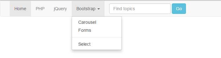 Bootstrap dropdown menu on hover plug-in: 5 demos