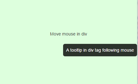 jQuery power tooltip mouse-follow