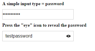 jQuery password reveal
