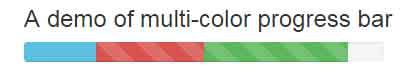 bootstrap progress bar colors
