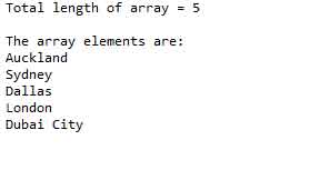 array length
