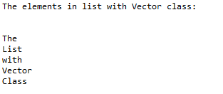 list vector in Java