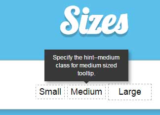 css tooltips size