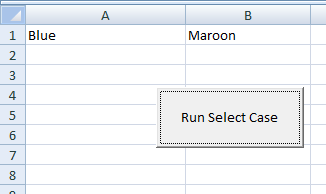 Select Case excel