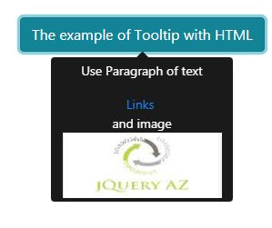 Bootstrap 4 tooltip html