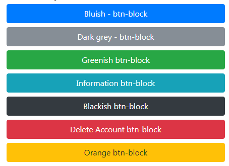 buttons block