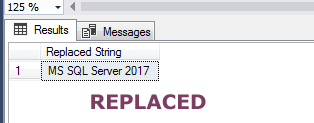 SQL REPLACE STRING