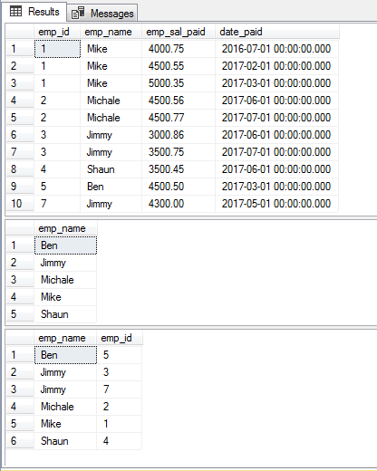 SQL DISTINCT multi columns