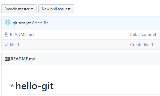 Git repo files