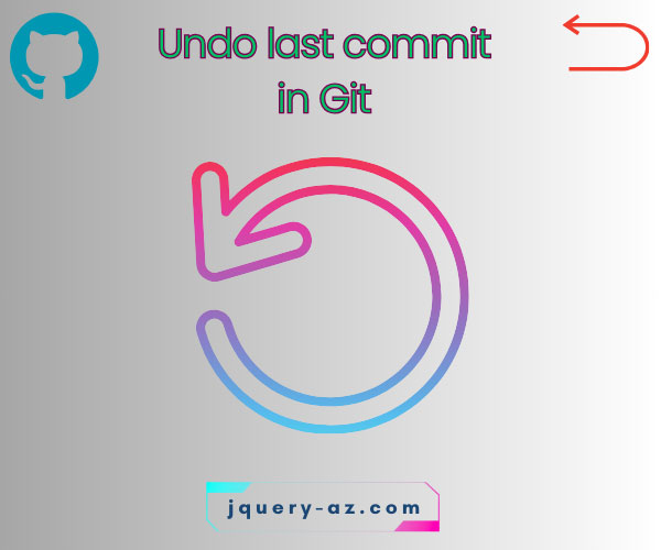 Featured image depicting to undo last commit in Git