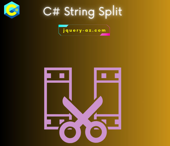C# String Split method explained with examples and code