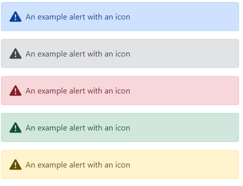 Bootstrap-5-alerts-icon