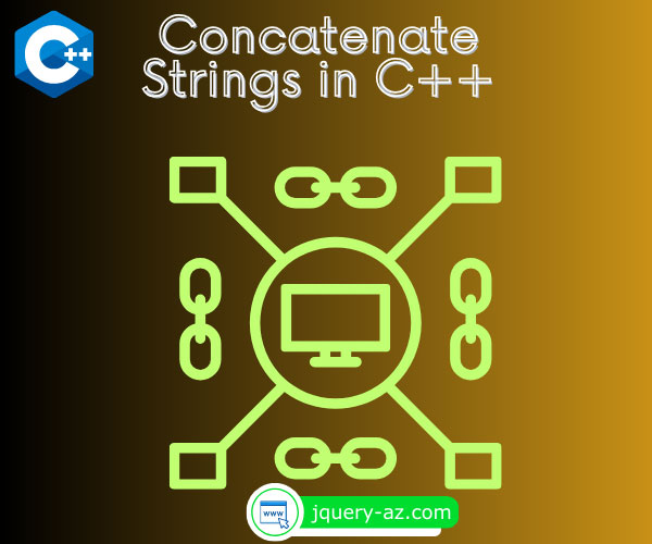 Featured image for the C++ tutorial on combining strings using the concatenation operation.