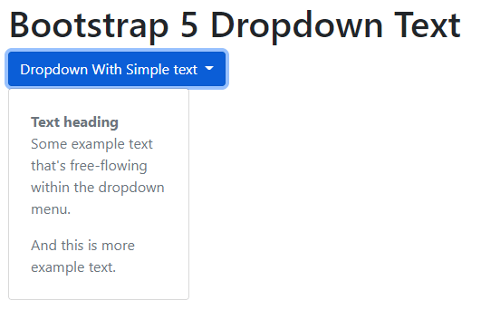 dropdown-text