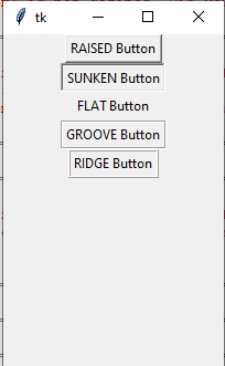 tkinter-button-borders